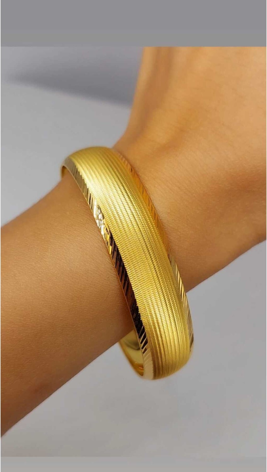 Cemal Demircioğlu Kalemli Trabzon 22 Ayar Yatırımlık Şarnelli 6.6 Ölçü 15 gr Altın Kadın Bilezik