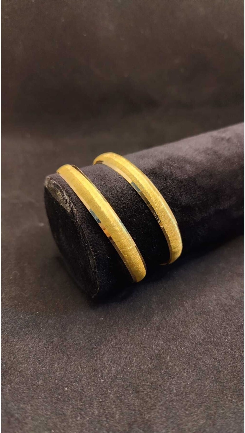 Kuyumcu Nurettin (16 Gram ) 2 Adet Şarnel 22 Ayar Altın Bilezik Yatırımlık İşçiliksiz