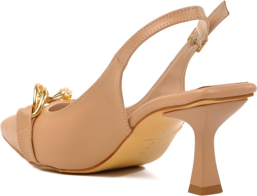 Ayakmod Pierre Cardin PC-54739 Z Bej Kadın Abiye Ayakkabı Stiletto görsel 4