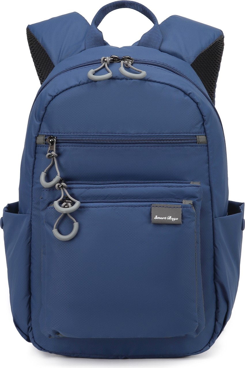 Smart Bags Açık Gri Günlük Orta Boy Hafif Kumaş Kadın Sırt Çantası