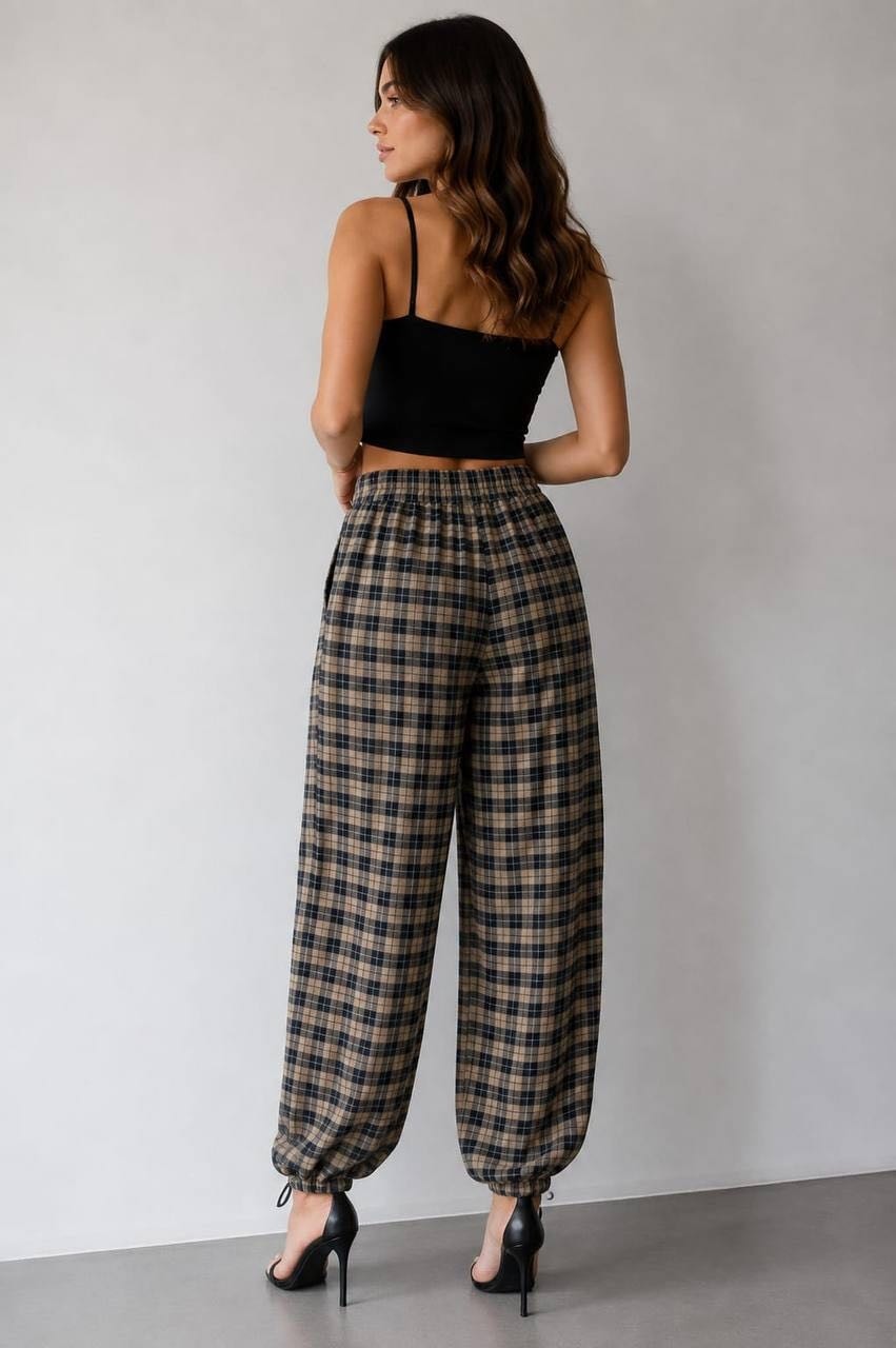 Aida Fashion Balon Pamuklu Pantolon görsel 5