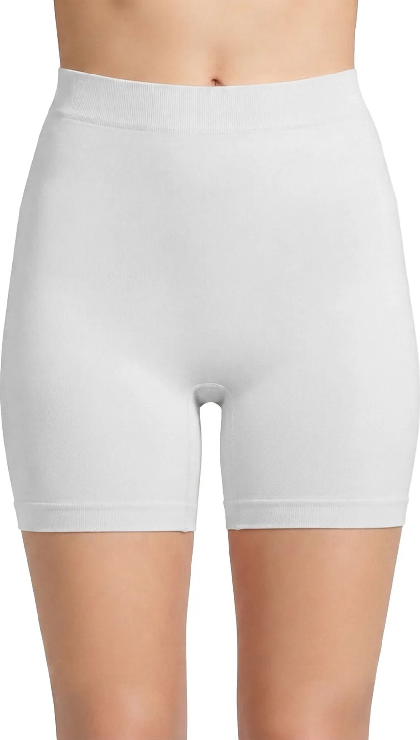 Cottonhill Premium - Kadın Siyah Ultra-Rahat Seamless Yüksek Bel Uzun Paça Boxer