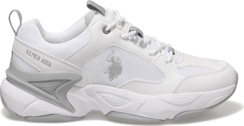 U.S. Polo Assn. Maybe Beyaz Kadın Sneaker Spor Ayakkabı görsel 6