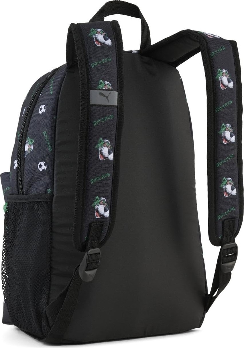 Happy Trend Puma Phase Super Puma S Bp Unisex Çocuk Sırt Çantası Black-Super Aop Tek Beden görsel 2