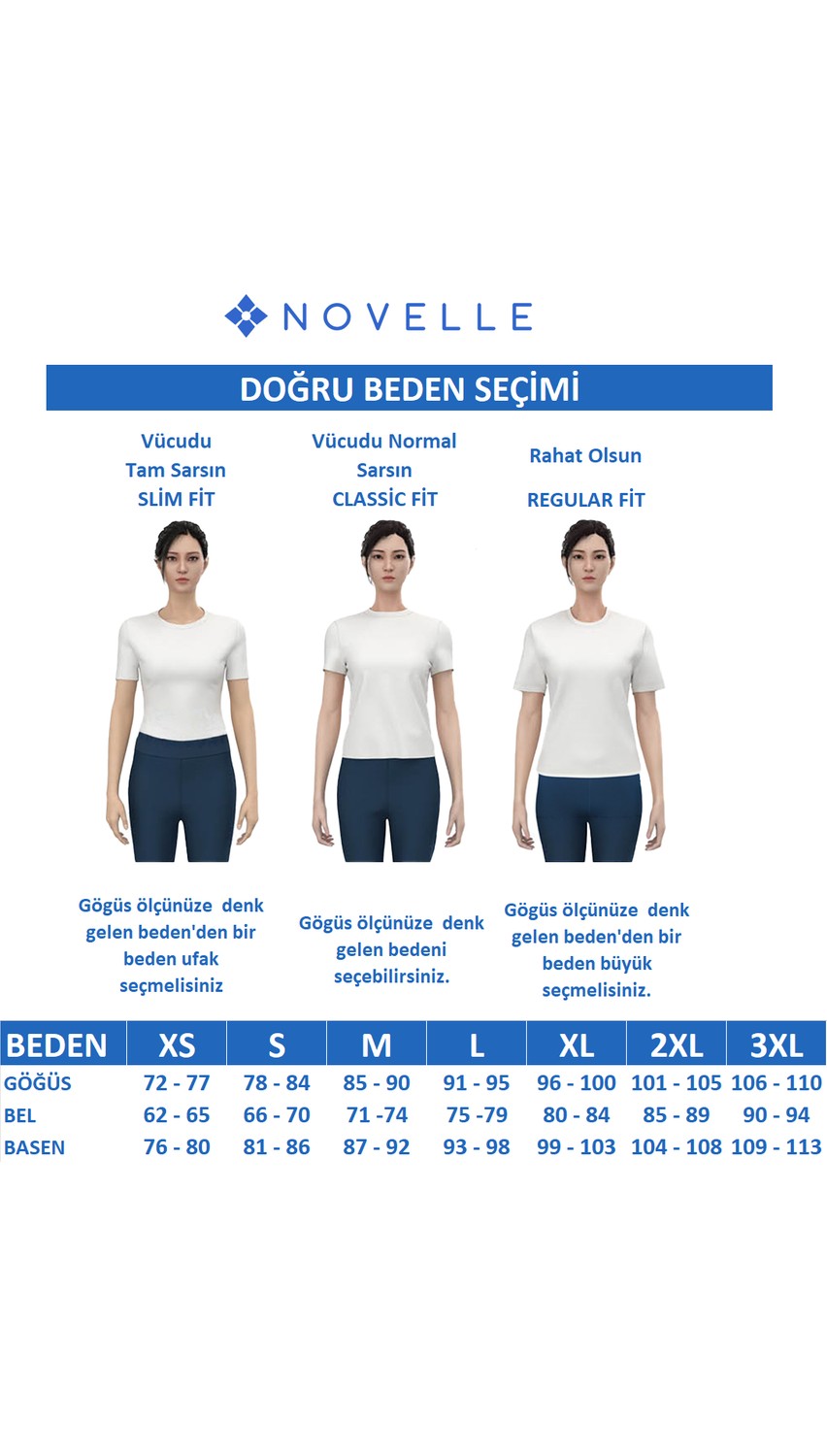 Novelle Bisiklet Yaka Uzun Kol Fitilli Bluz görsel 8
