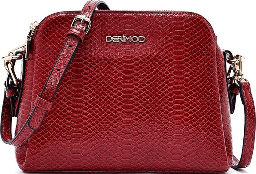 Derimod Kadın Bej Baskılı Çapraz Çanta 26PBD2804KR