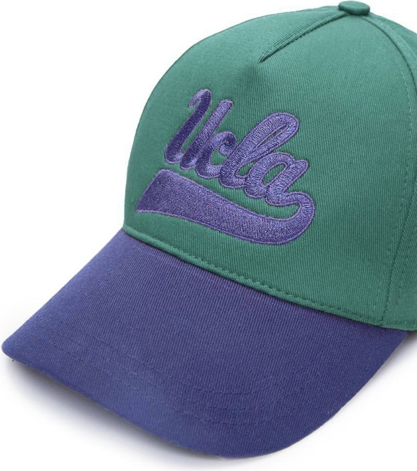 Ucla Mayer Yeşil Baseball Cap Nakışlı - Unisex Şapka görsel 6