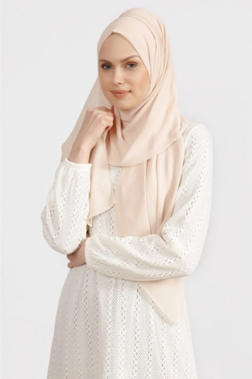 Flora Tekstil Krep Şifon Şal Siyah 180X 75 FLR241433 görsel 8