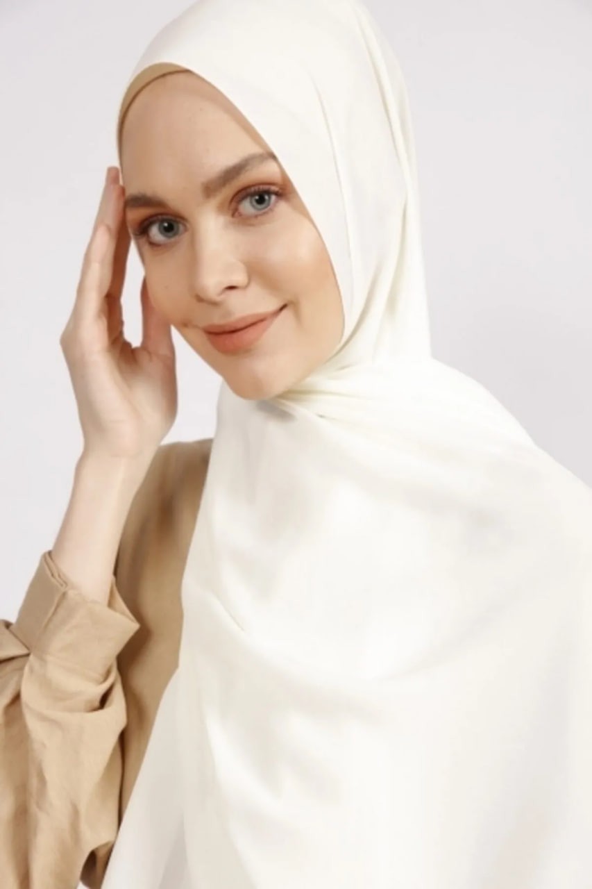 Flora Tekstil Krep Şifon Şal Siyah 180X 75 FLR241433 görsel 2