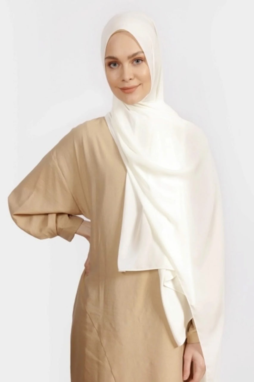Flora Tekstil Krep Şifon Şal Siyah 180X 75 FLR241433 görsel 3