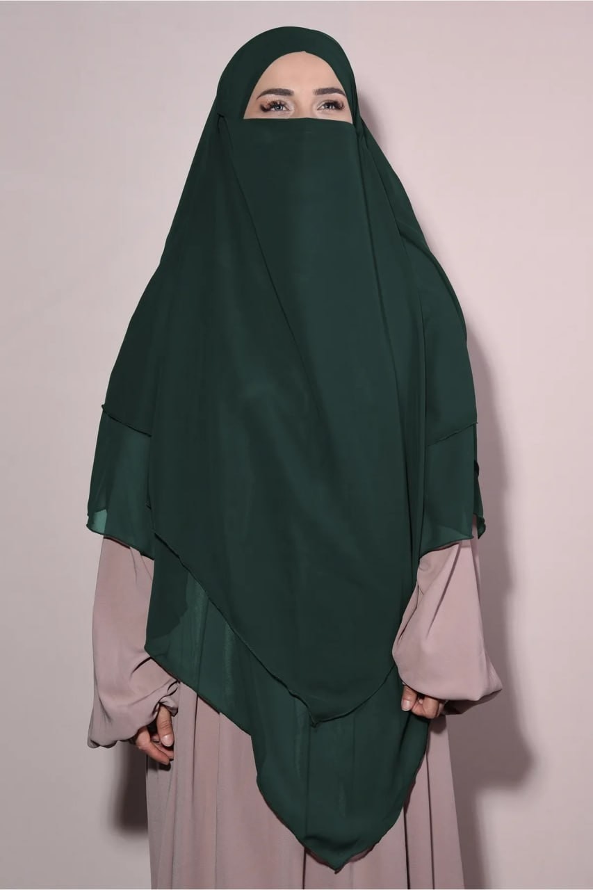 Flora Tekstil Tesettür Şifon Sufle Hazır Peçeli Şal SFL2401 görsel 6