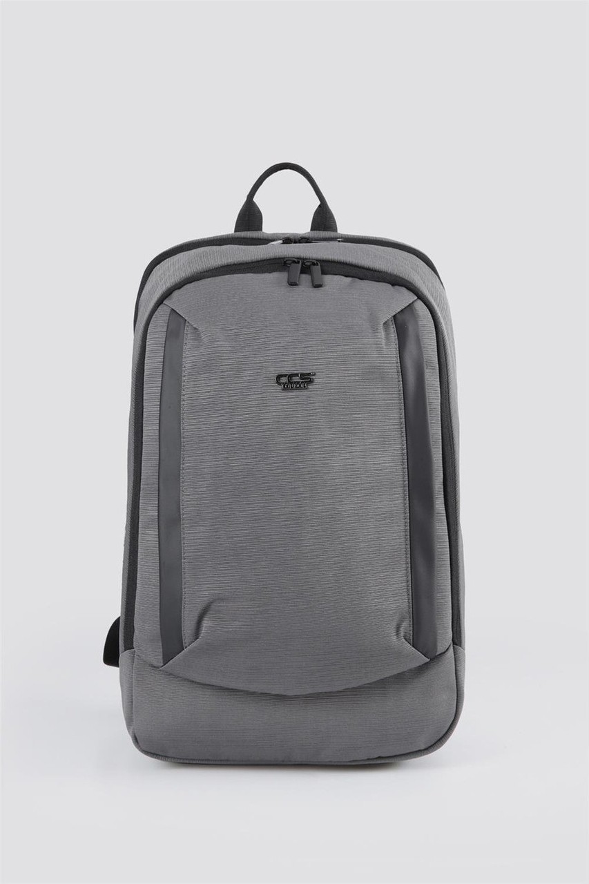 Ççs 51442 Laptop Bölmeli Gri Sırt Çantası