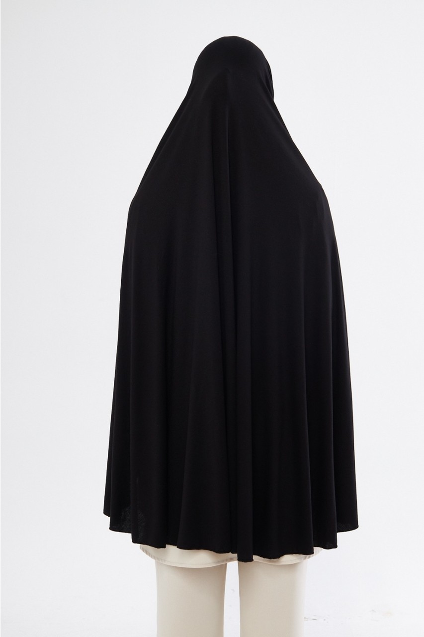 Armanım Hazır Türban Peçeli Pratik Şal/ Eşarp, Tesettür Nikapli Hijab - Namaz Örtüsü Sufle (5xl) görsel 7