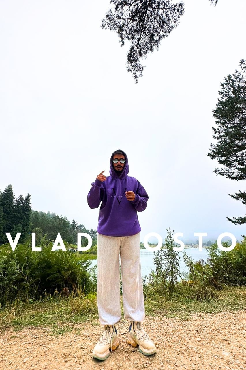 Vladivosto Unisex 2 Iplik Kışlık Büyük Beden Bol Kalıp Gri Siyah Kadın Yüksek Bel Baggy Oversize Eşofman Altı görsel 2