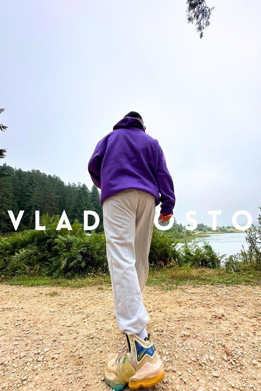 Vladivosto Unisex 2 Iplik Kışlık Büyük Beden Bol Kalıp Gri Siyah Kadın Yüksek Bel Baggy Oversize Eşofman Altı görsel 4