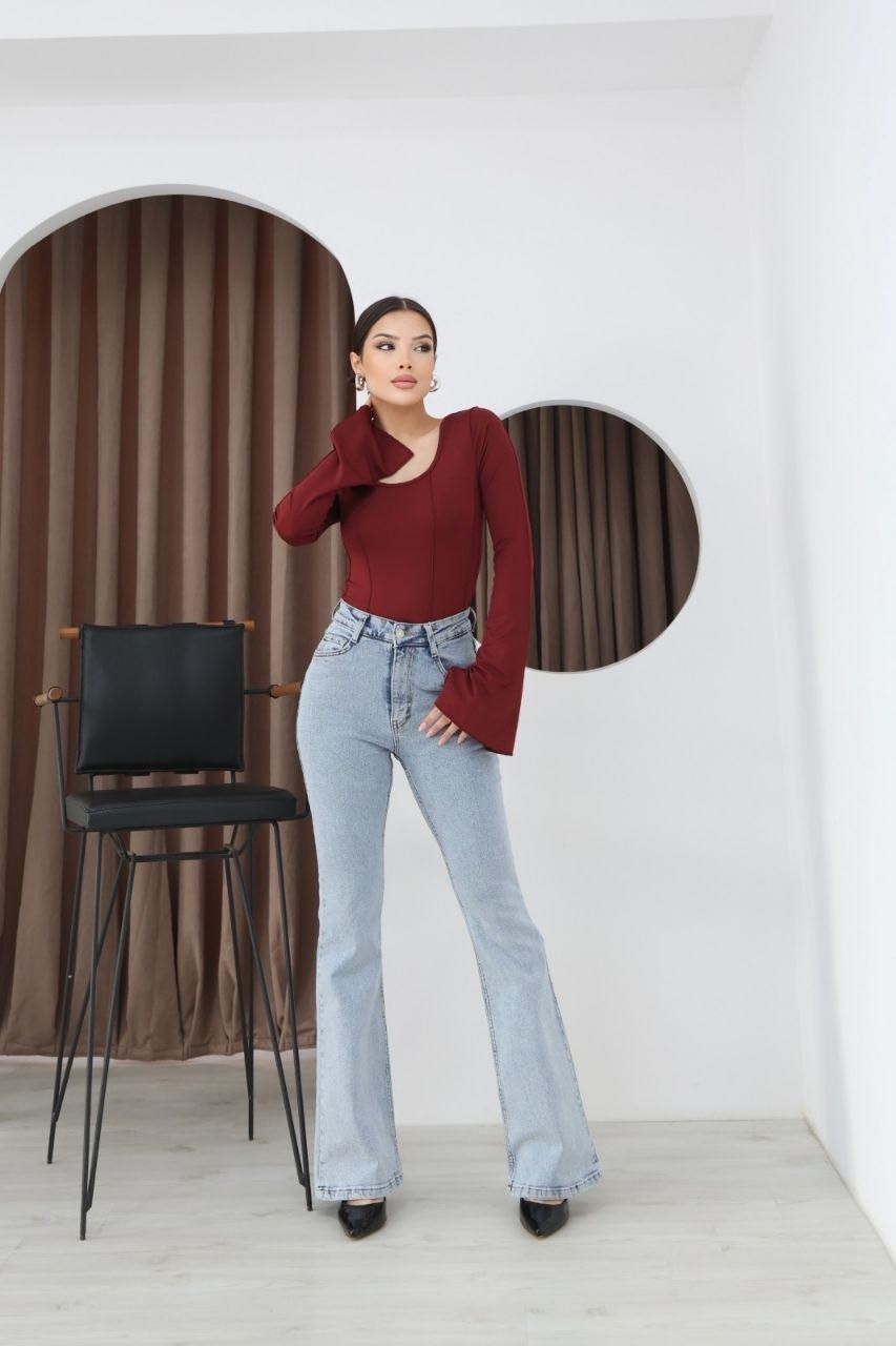 Aida Fashion Isponyol Paça Jeans görsel 5