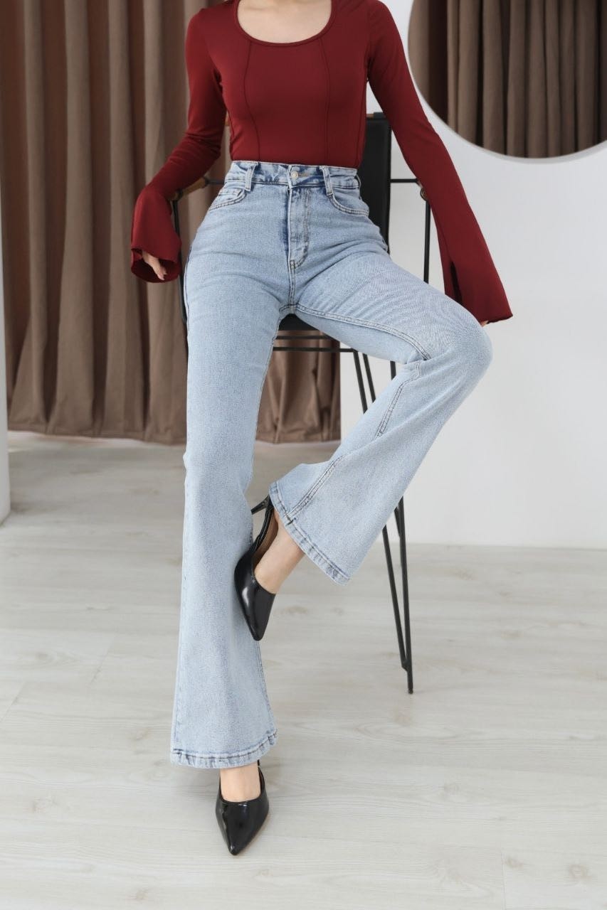 Aida Fashion Isponyol Paça Jeans görsel 7