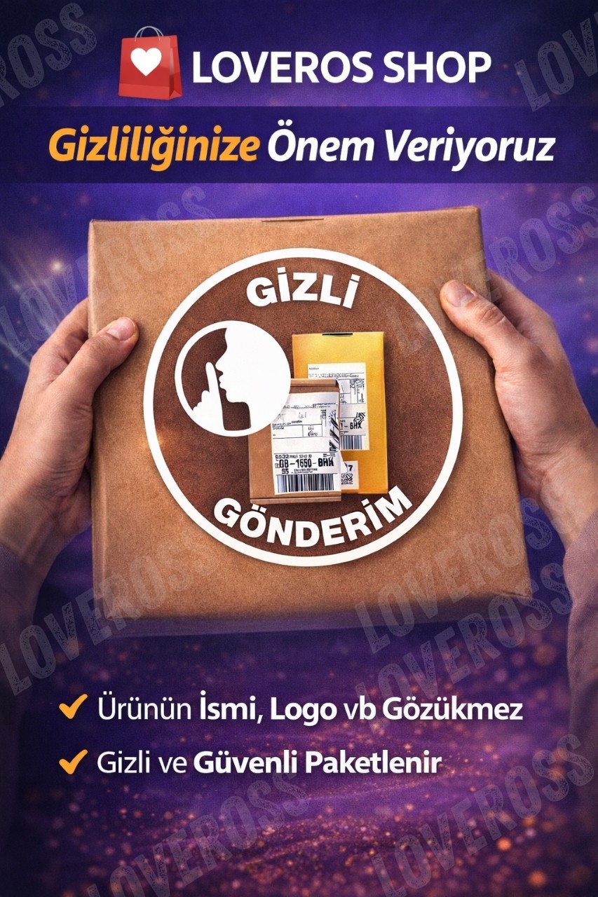 LOVEROSS Fantazi Çok Parçalı Deri Bdsm Kelepçe Kırbaç Dev Fantezi Seti | 13 Parça | Mor | Gizli Ürün görsel 4
