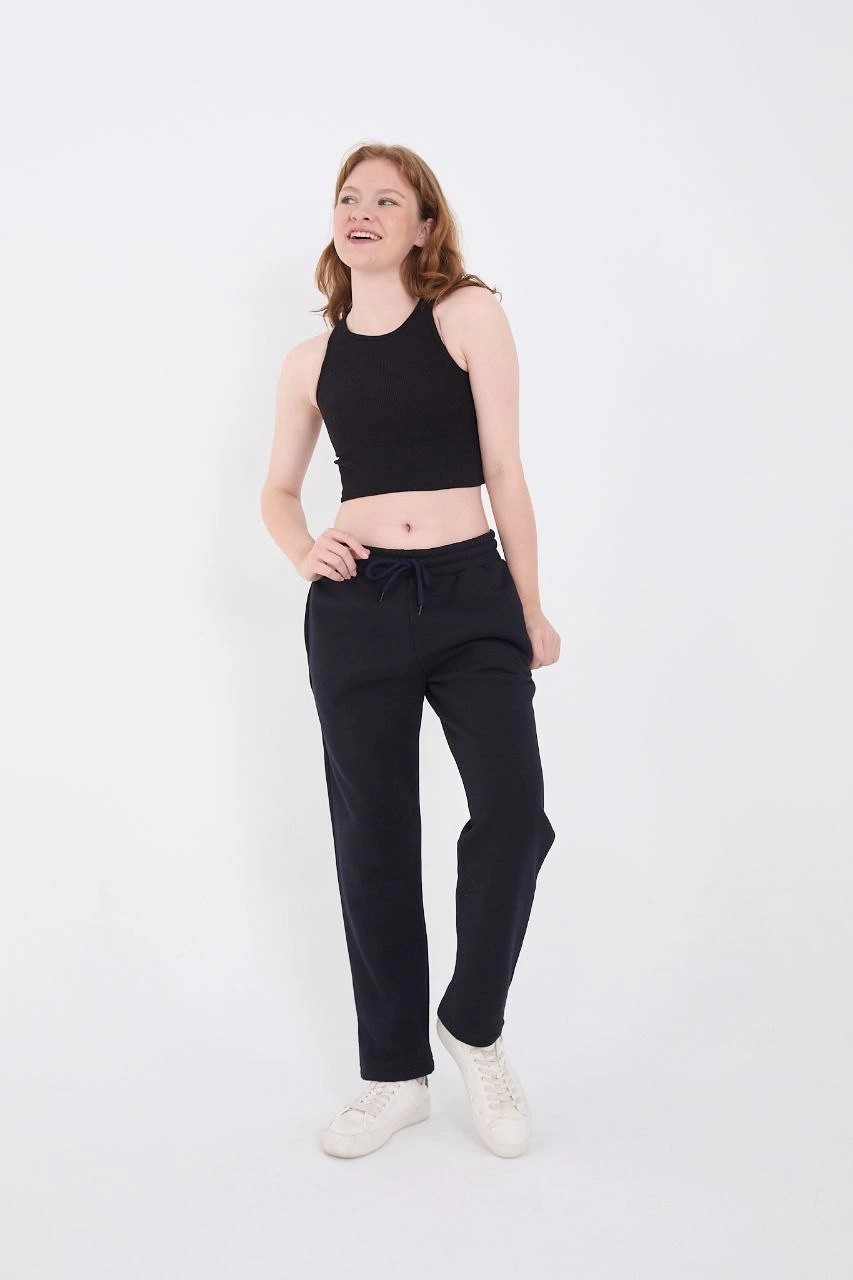 Beruflic Üç Iplik Basic Eşofman Pantolon - Lacivert görsel 2