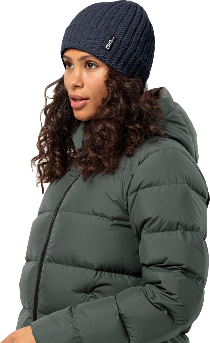 Aesco Jack Wolfskin Üniseks Rib Knit Bere görsel 4