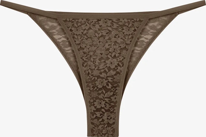 Penti Leaf Dantel 3'lü Brazilian Külot görsel 5