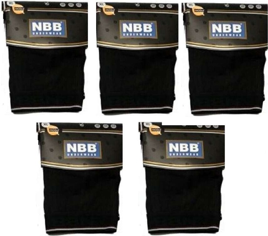 NBB 735 Modal Erkek Boxer Siyah Abani Classic 5’li Paket görsel 2