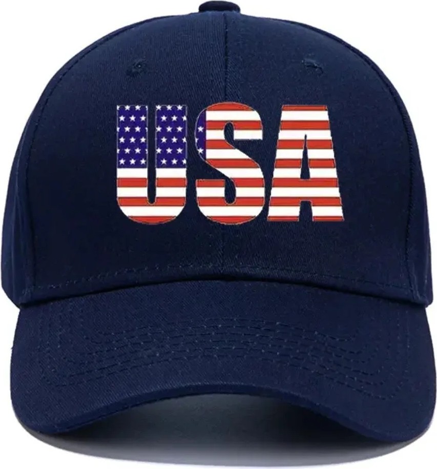 L'eivor Usa Baskılı Çıt Çıtlı Şapka