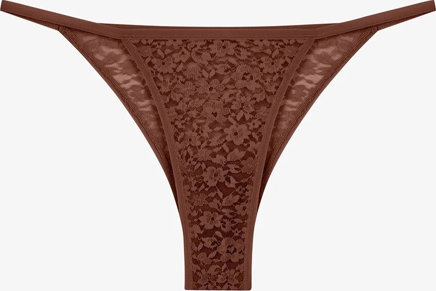 Penti Leaf Dantel 3'lü Brazilian Külot görsel 4
