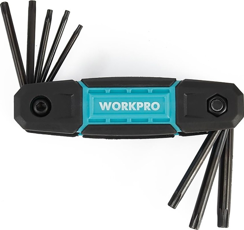 Die Grup Workpro WP222030 8 Parça Cr-V Çakı Tipi Torx Profesyonel Allen Anahtar Takımı görsel 2