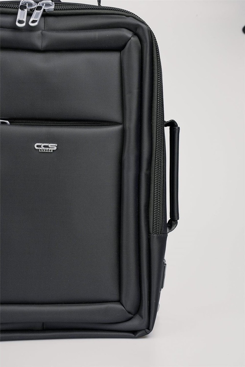 Ççs Erkek Sırt Laptop Çantası Siyah 51860 görsel 5