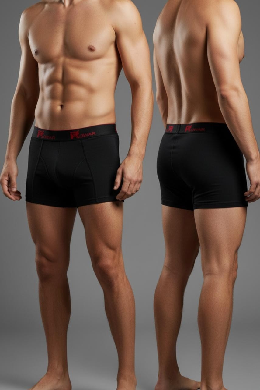 Rowar Erkek Likralı Bambu Boxer 6’lı Ekonomik Paket, Nefes Alan Doğal Kumaş Rahat Iç Giyim görsel 2