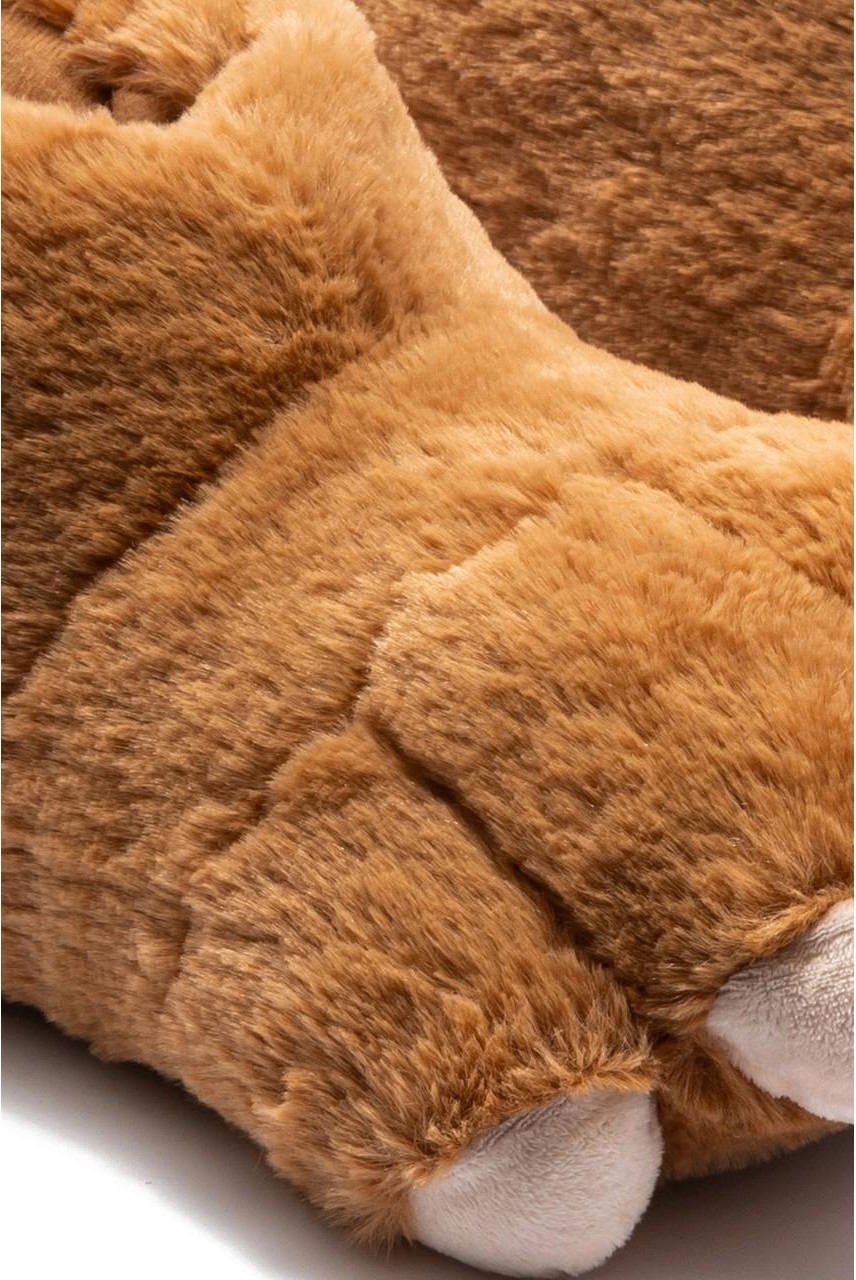 Twigy Twıgy Tw Ayak Unisex Bej Hayvanlı Panduf 36/43 görsel 2