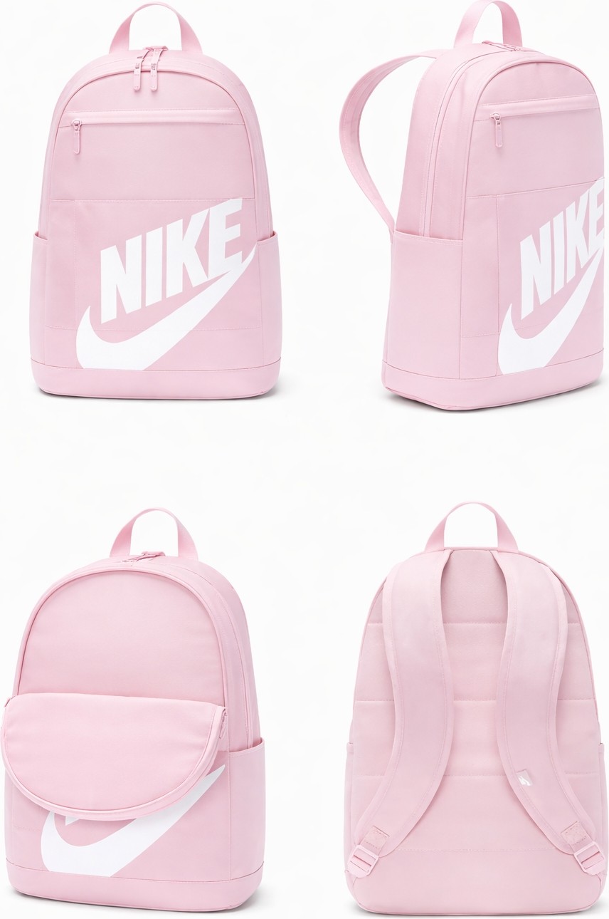 Elitime Unisex Okul Sırt Çantası Pembe (Kalemlik Hediyeli) görsel 3