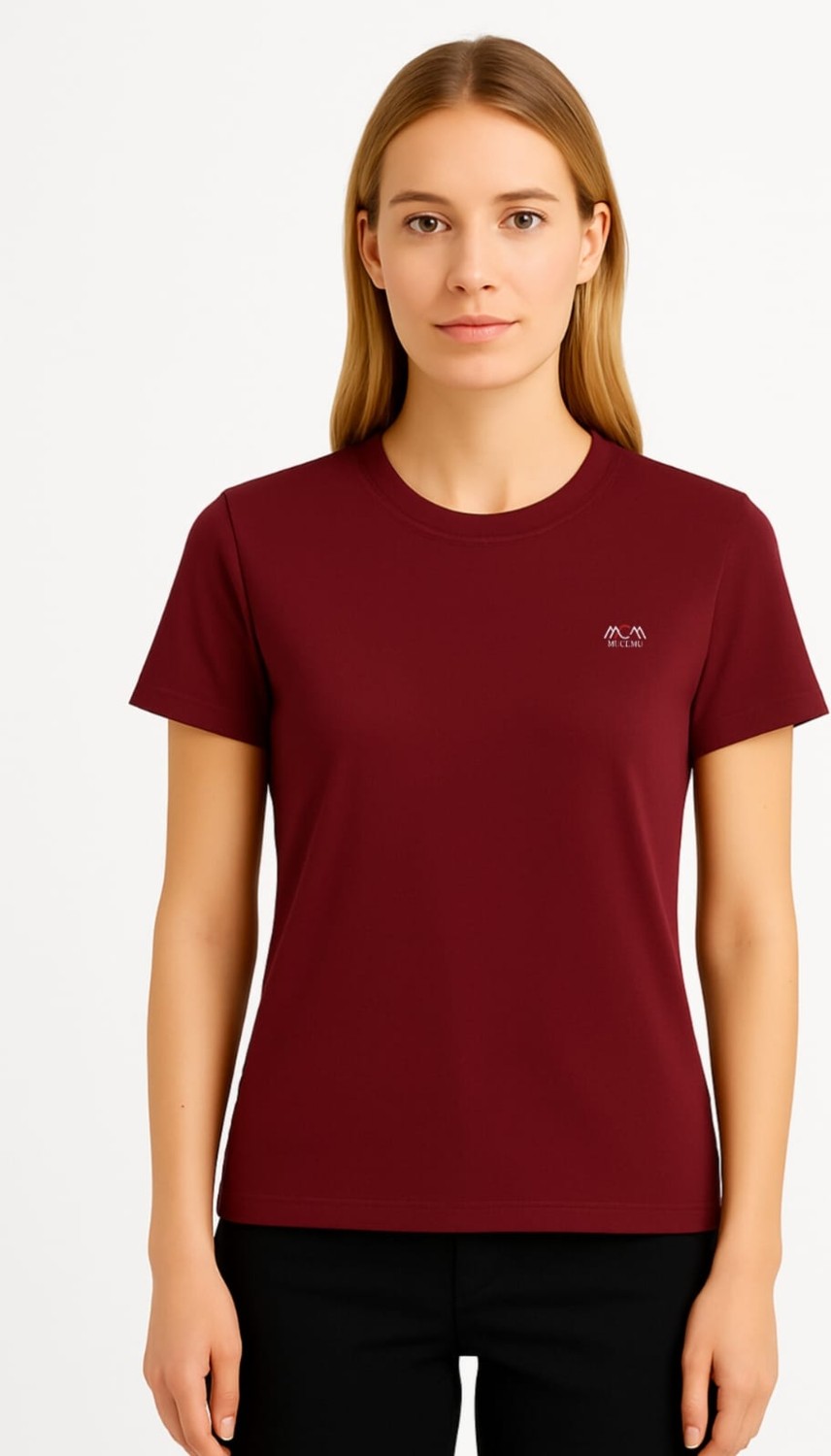 Mucemu 109TBİSİKLET Yaka Basic Tişörtunisex