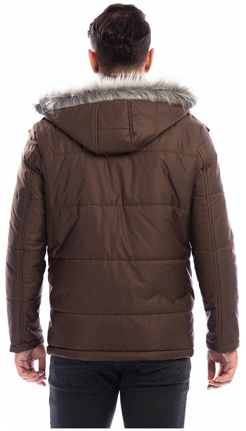 Dewberry M9635 Dewberry Erkek Kaban-Siyah görsel 2