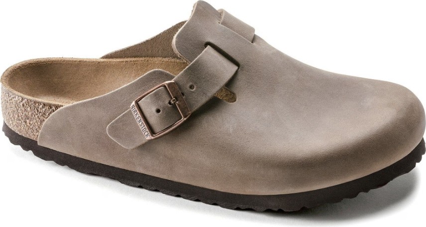 Birkenstock BOSTON LEOI Kahverengi Terlik 0960813 Erkek Günlük Kullanım İçin Konforlu Tasarım