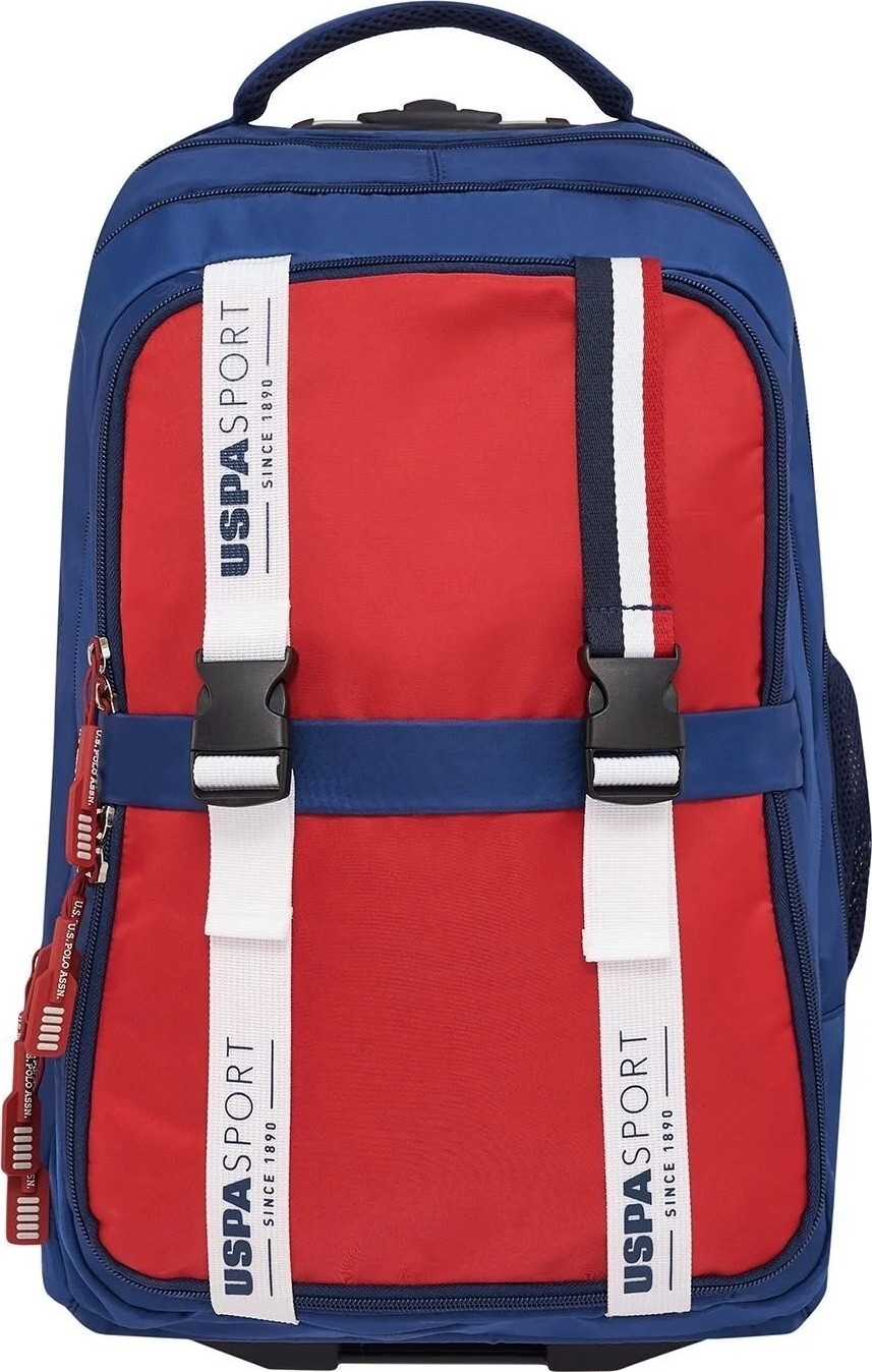 U.S. Polo Assn. U.s Polo Assn. 24575 Çekçekli Ortopedik Okul Çantası Sırt Çantası görsel 4