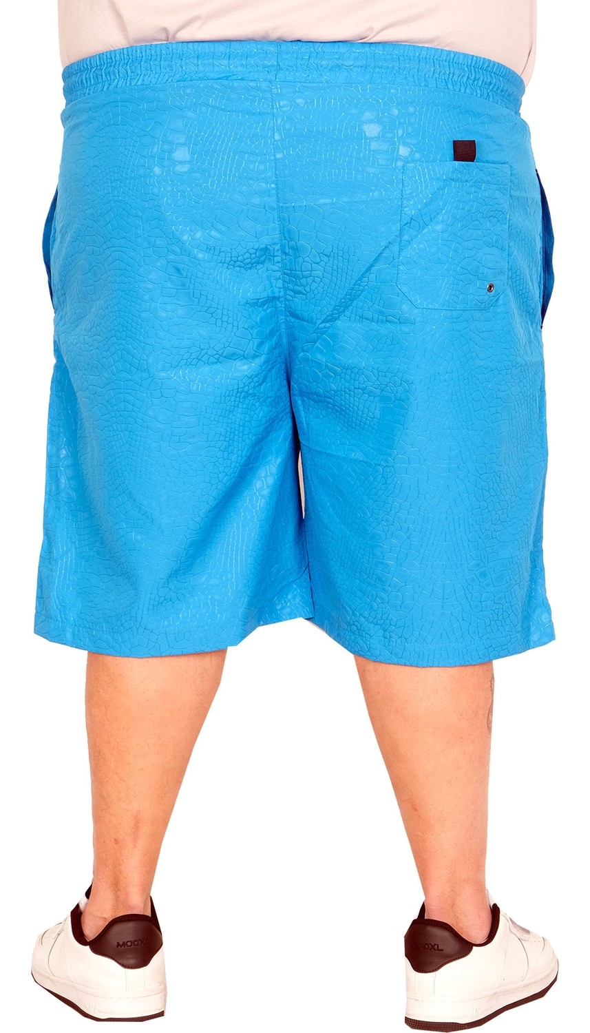 ModeXL Mode Xl Büyük Beden Deniz Sortu Crocodile 26500 Lacivert görsel 8
