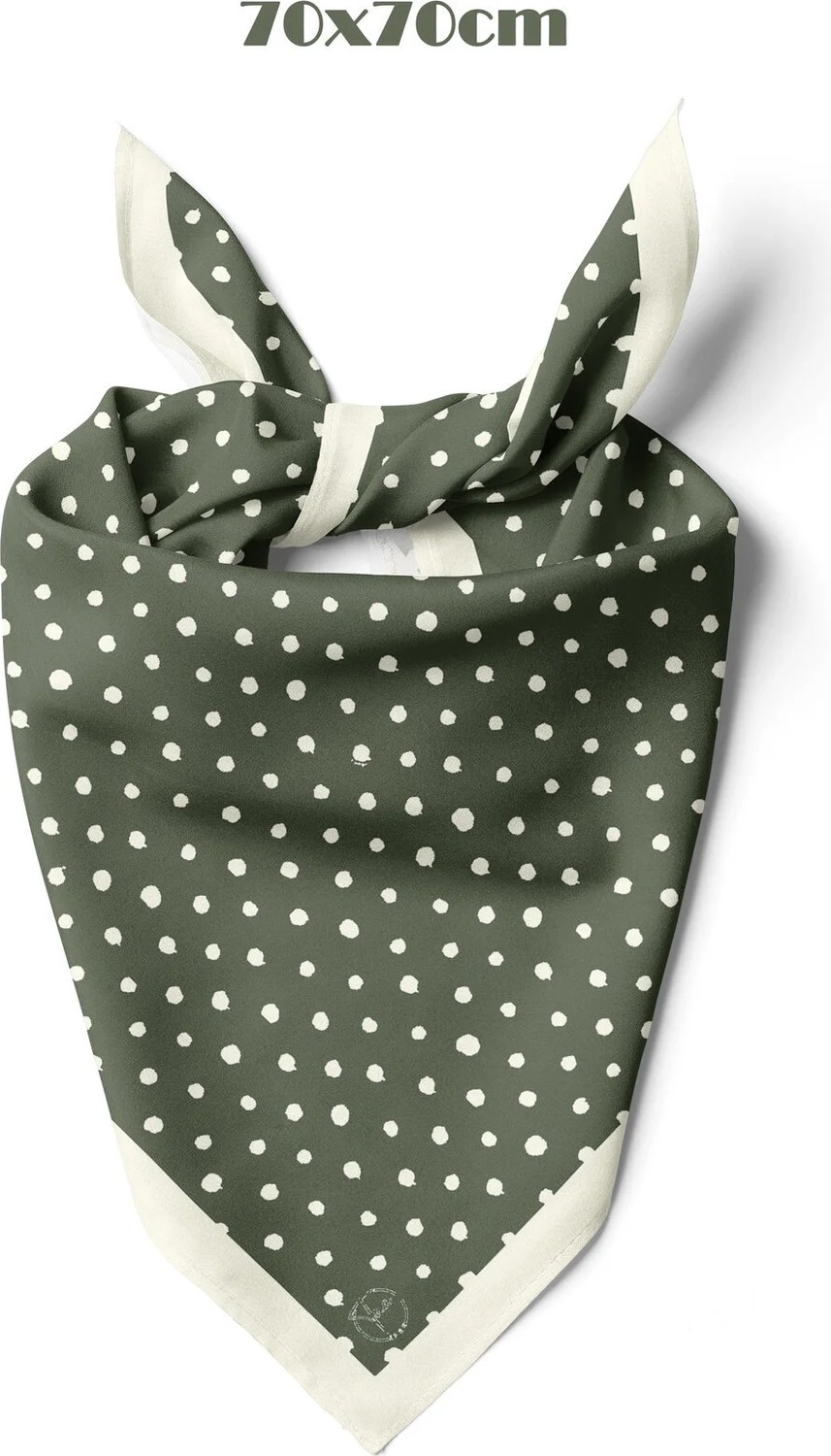 Inci Aura Desen 70*70CM Bandana/fular görsel 2