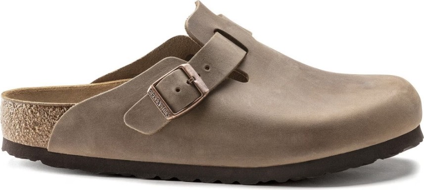 Birkenstock BOSTON LEOI Kahverengi Terlik 0960813 Erkek Günlük Kullanım İçin Konforlu Tasarım görsel 2
