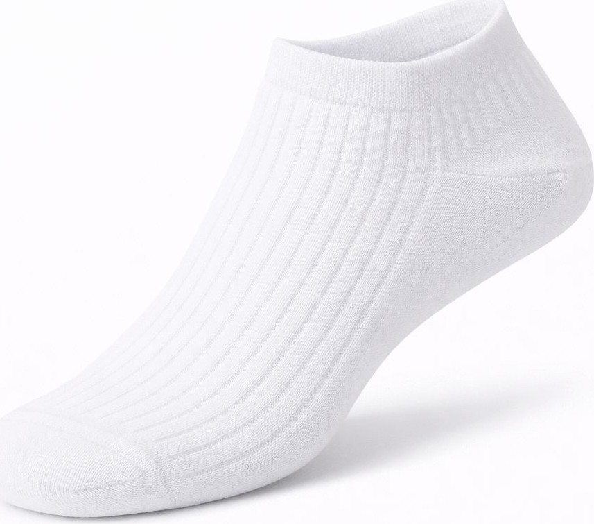 Sky Socks 8'li Erkek Renkli Patik Ekonomik Paket Kısa Spor Sneakers Çorap görsel 3