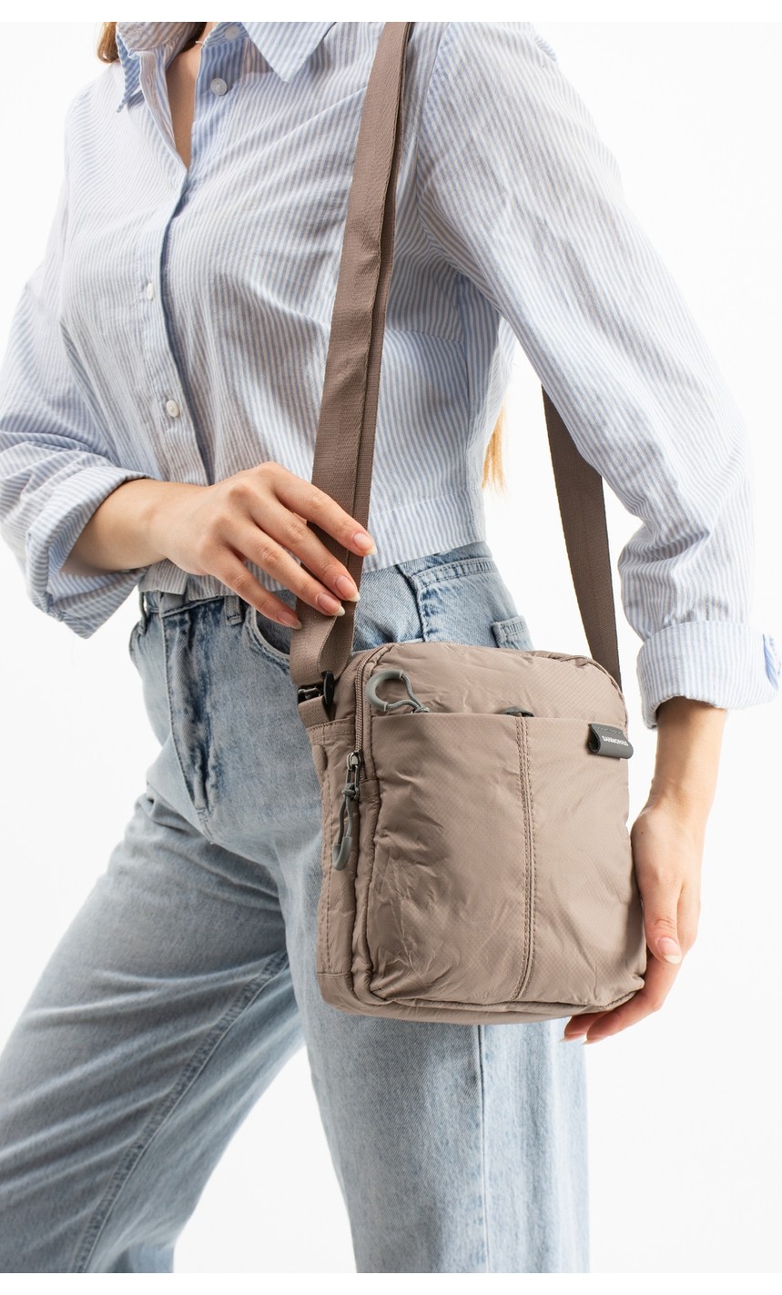 Sanmorris Unisex 4 Bölmeli Suya Dayanıklı Paraşüt Kumaş Omuz Çantası 6033 görsel 5