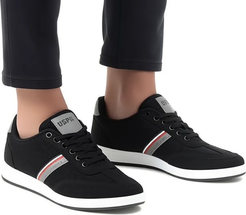 U.S. Polo Assn. Kares 2fx Siyah Erkek Sneaker görsel 6