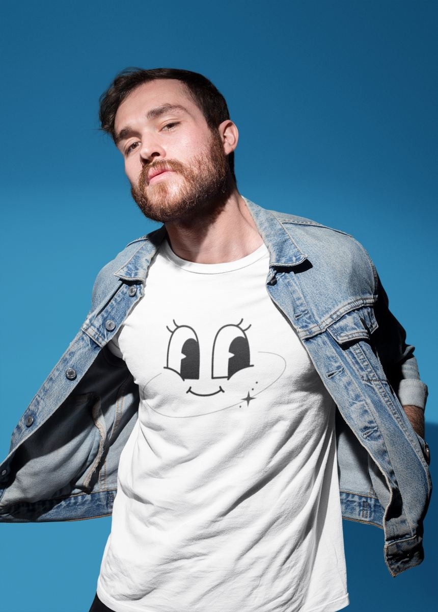 Fantastik Store Unisex Erkek/kadın Özel Baskılı Modern Fit %100 Pamuk Bisiklet Yaka T-Shirt görsel 6