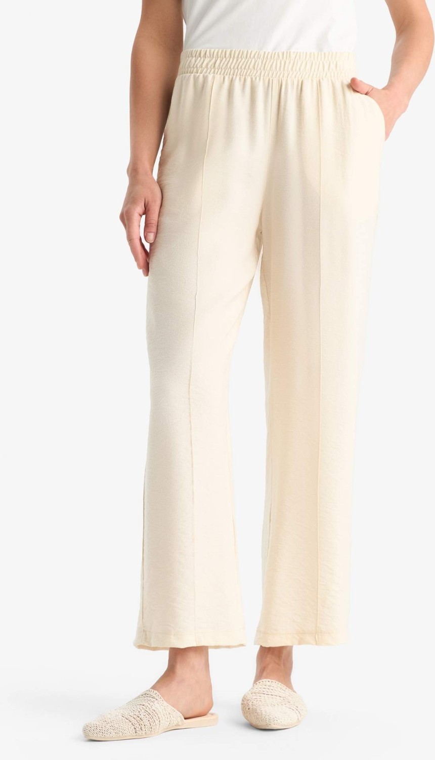 DeFacto Straight Fit Düz Paça Pantolon F0984AX25SM
