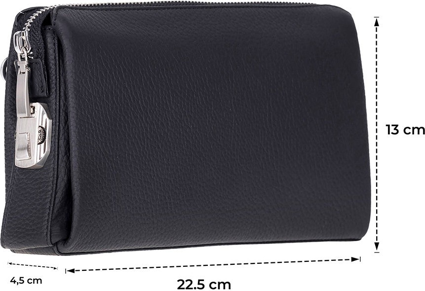 BloominBag Forte Wrist Kilitli Clutch Çanta Deri Eco-friendly Tasarım görsel 5