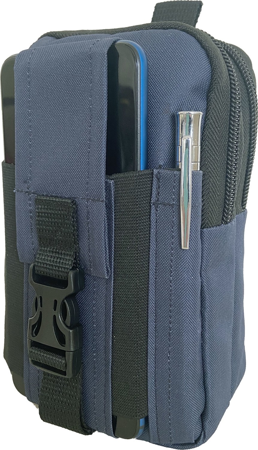 Lederax Ttk08 Taktik Bel Ve Kemer Çantası Su Geçirmez Lacivert 3 Bölmeli Ergonomik Tasarım görsel 2