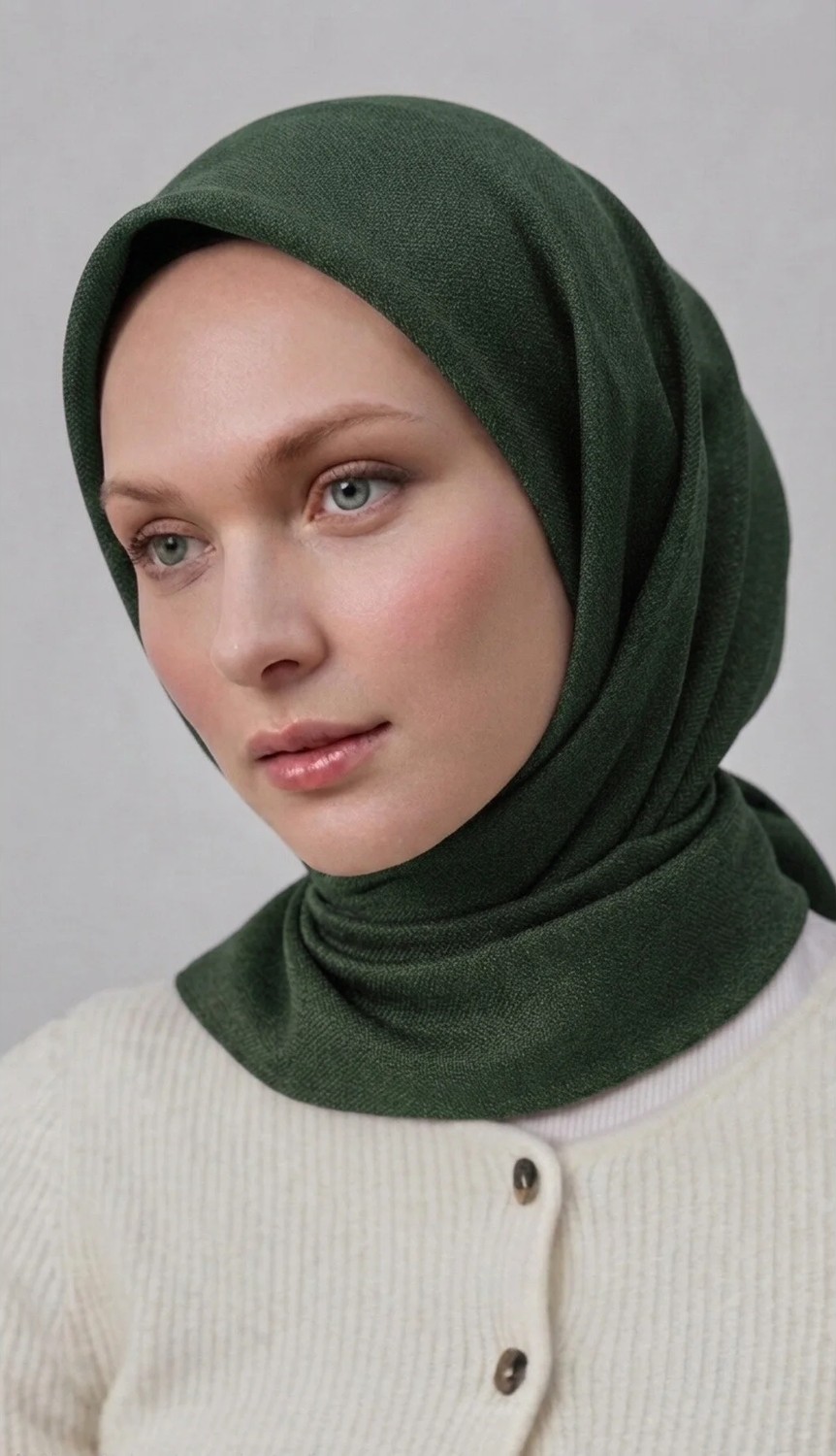 Samara Scarf Kristal Eşarp Parlak Saten Dokulu Tesettür Abiye Eşarp 95X95 cm