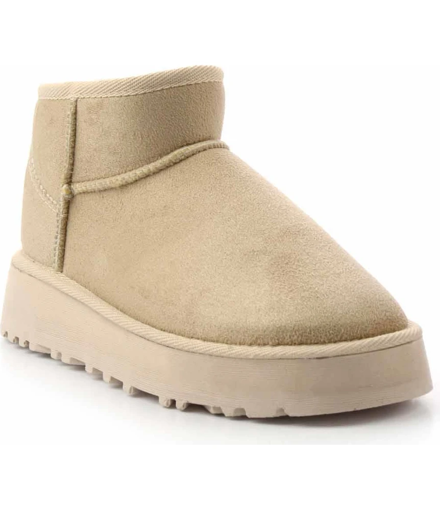 Resim Bej Süet Kadın Panduf K02855110002 