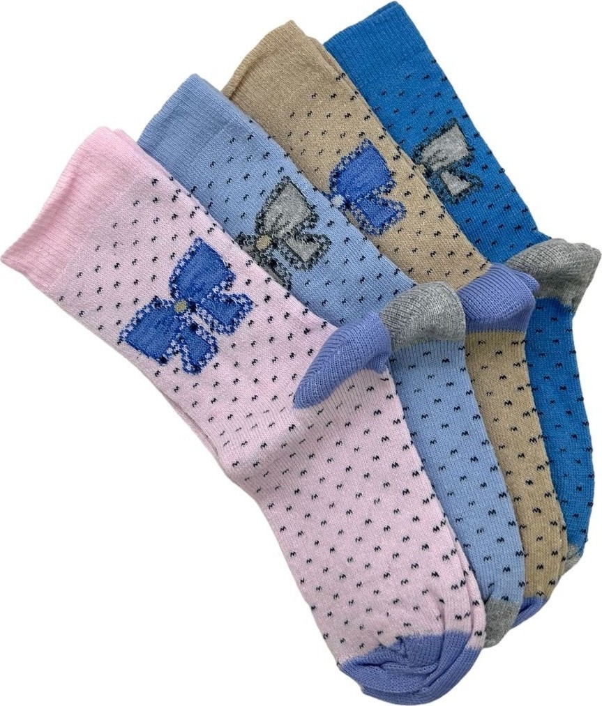 Black Arden Socks Kız Çocuk Çorabı 7-8 Yaş görsel 3